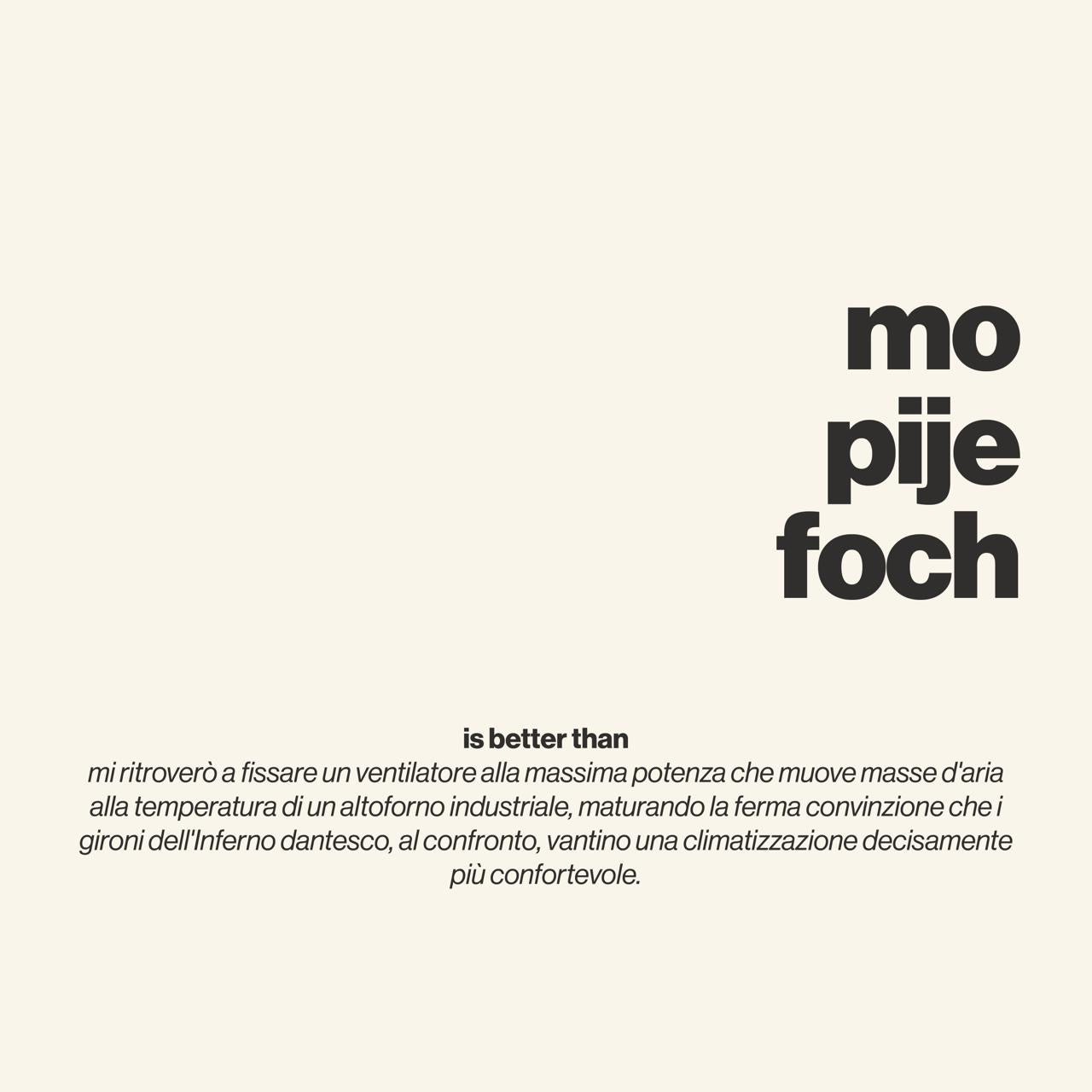 T-shirt “Mo pije foch” ABRUZZÈ × ÈSSO.QUÌSSU