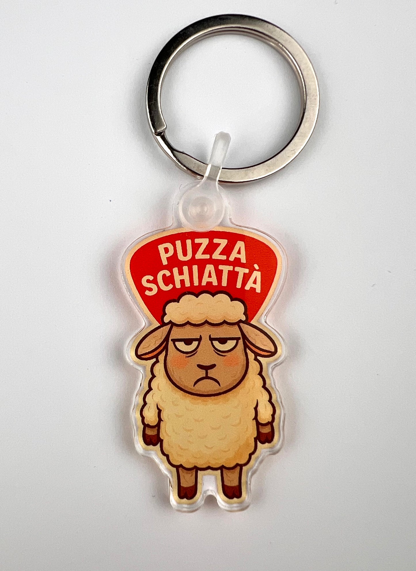 Portachiavi “Pecora Puzza Schiattà”