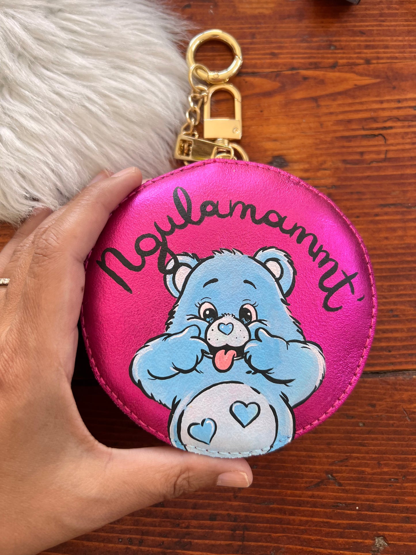 Charm/portamonete “NGULAMAMMT”