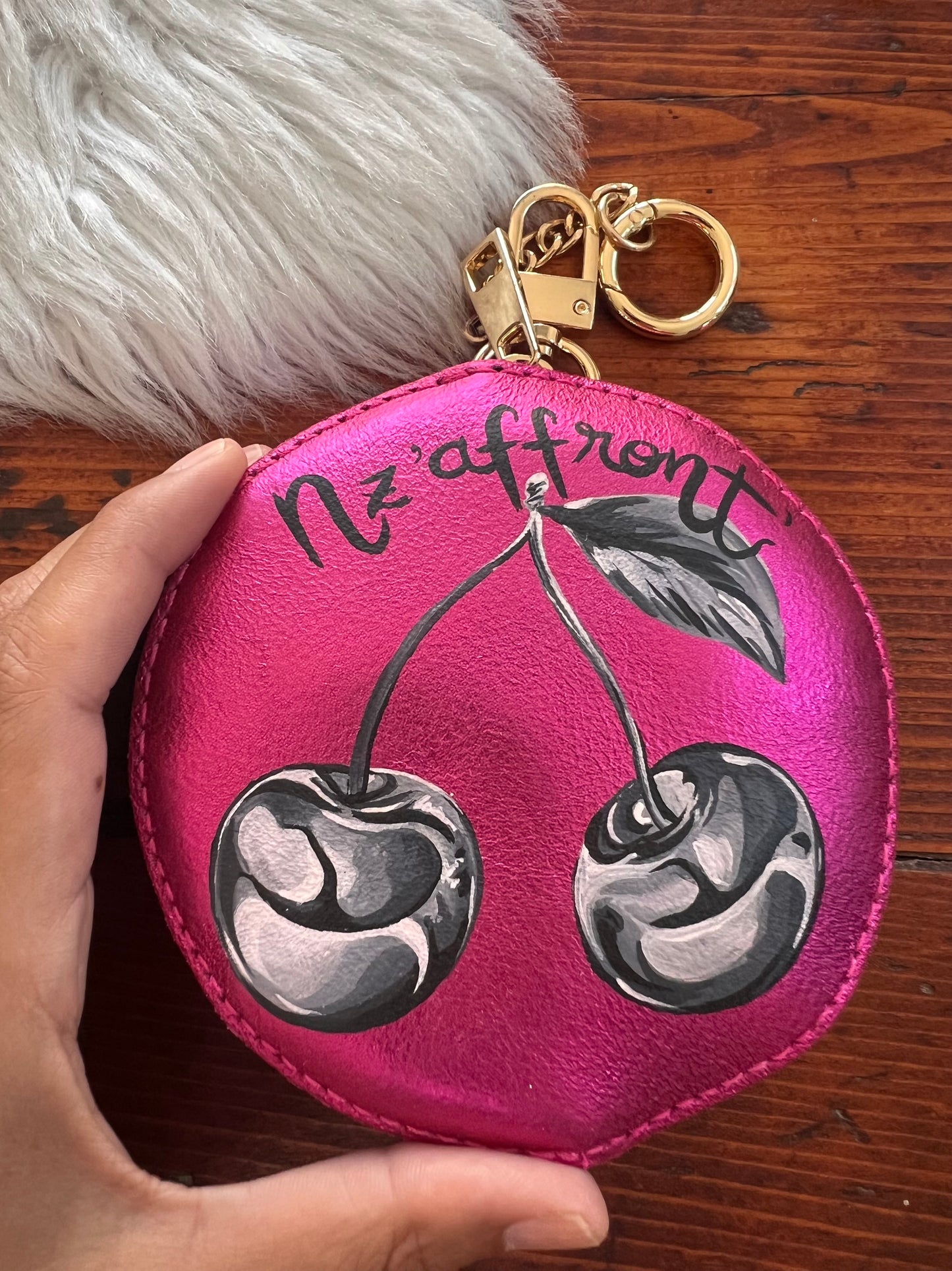 Charm/portamonete “Nz’ affront’”