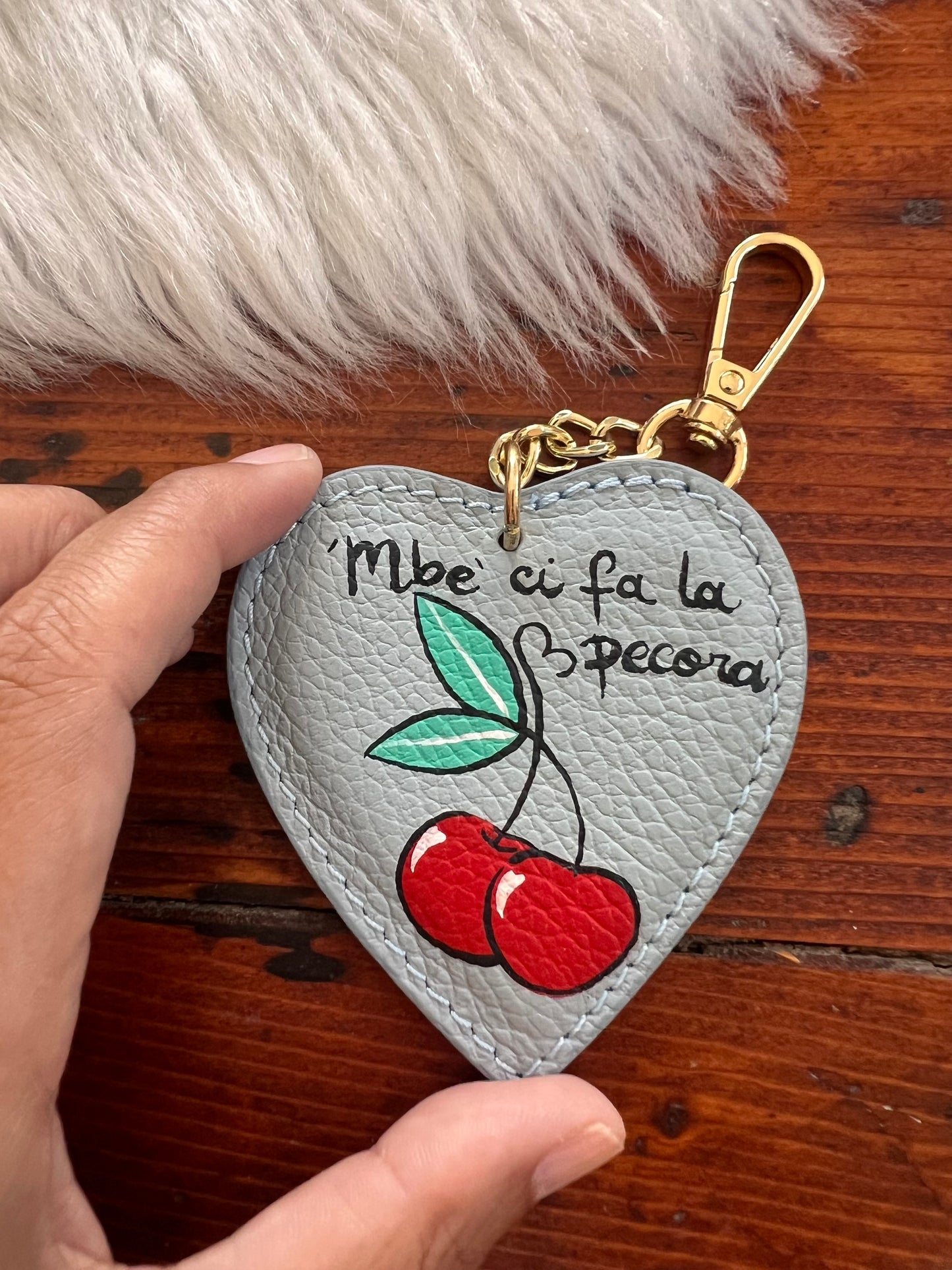 Portachiavi “Mbè ci fa la pecora”