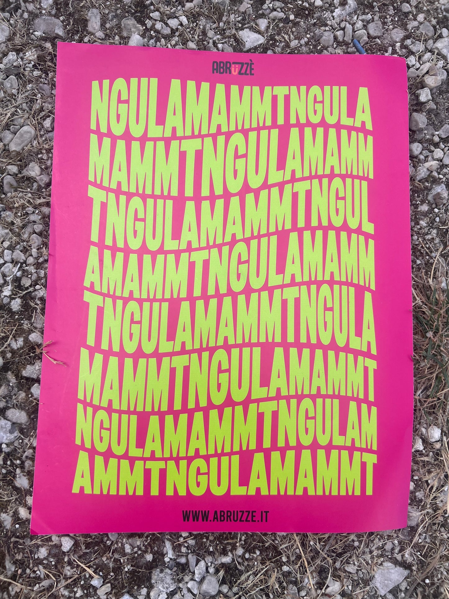 Poster “NGULAMAMMT”