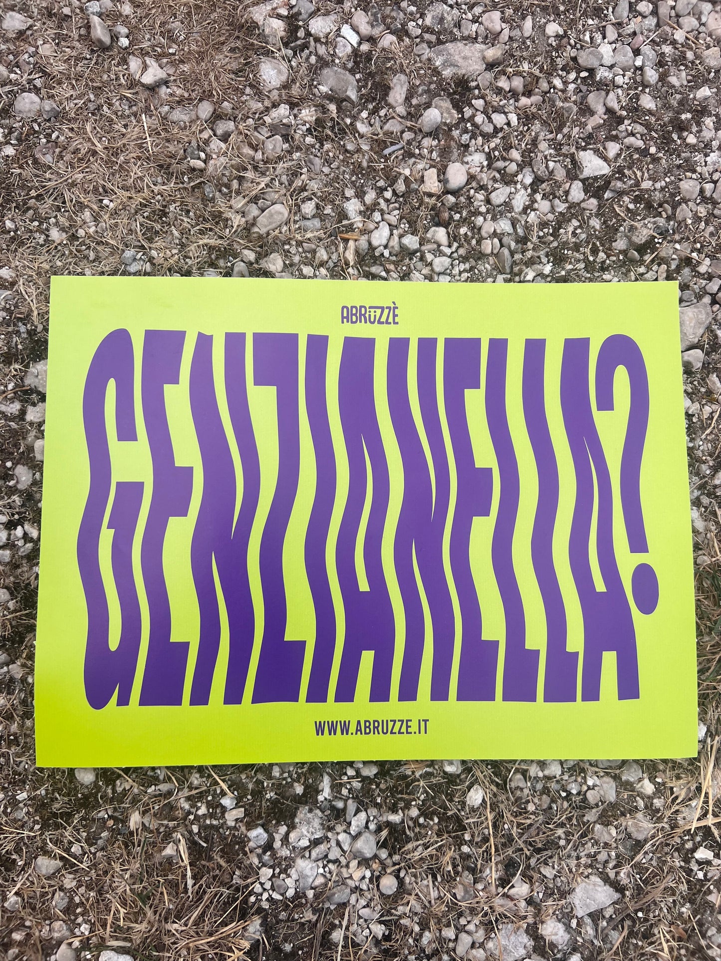 Poster “Genzianella?”