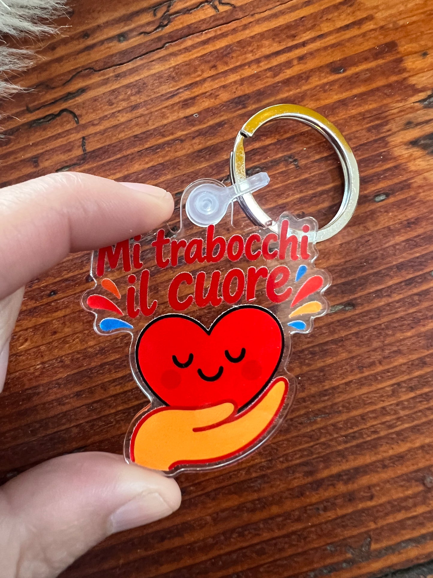 Portachiavi “Mi trabocchi il cuore”