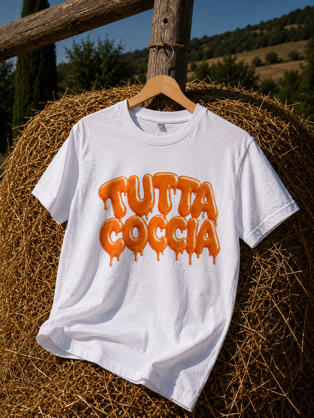 T-shirt “Tutta Coccia” 3 varianti di colore fluo