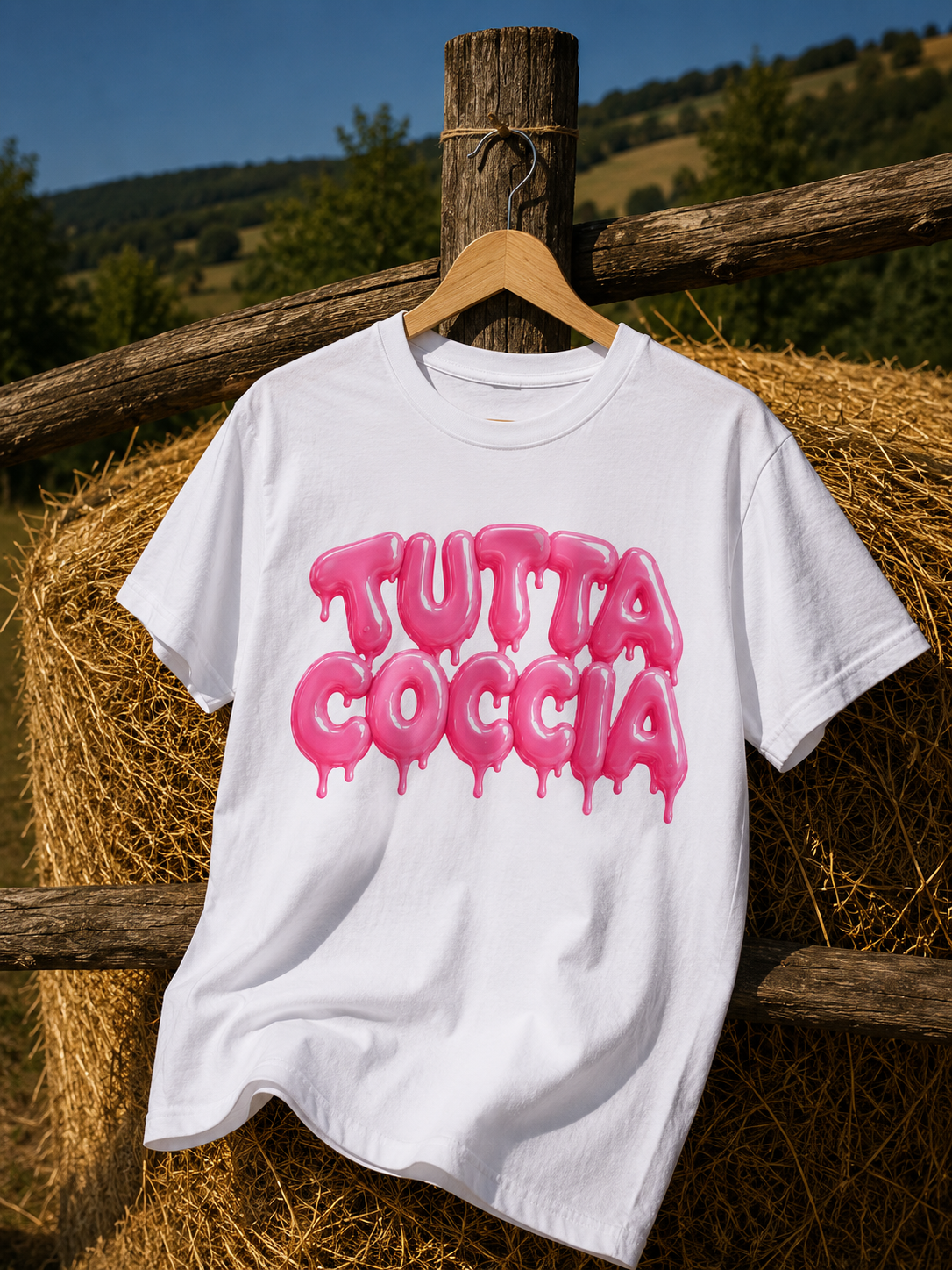 T-shirt “Tutta Coccia” 3 varianti di colore fluo