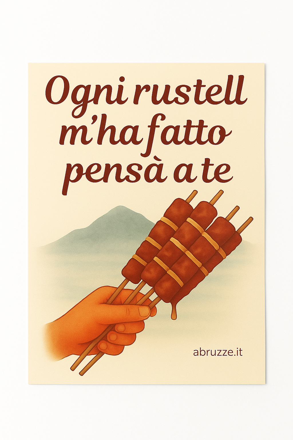 Cartolina “Rustell’”