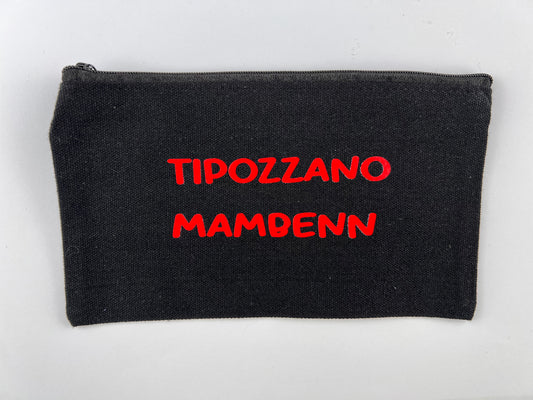 Pochette nera “TIPOZZANOMAMBENN”