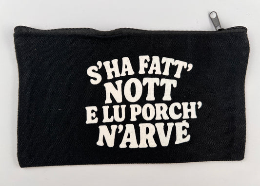 Pochette “S’ha fatt’ nott’ e lu porch’…” + colori