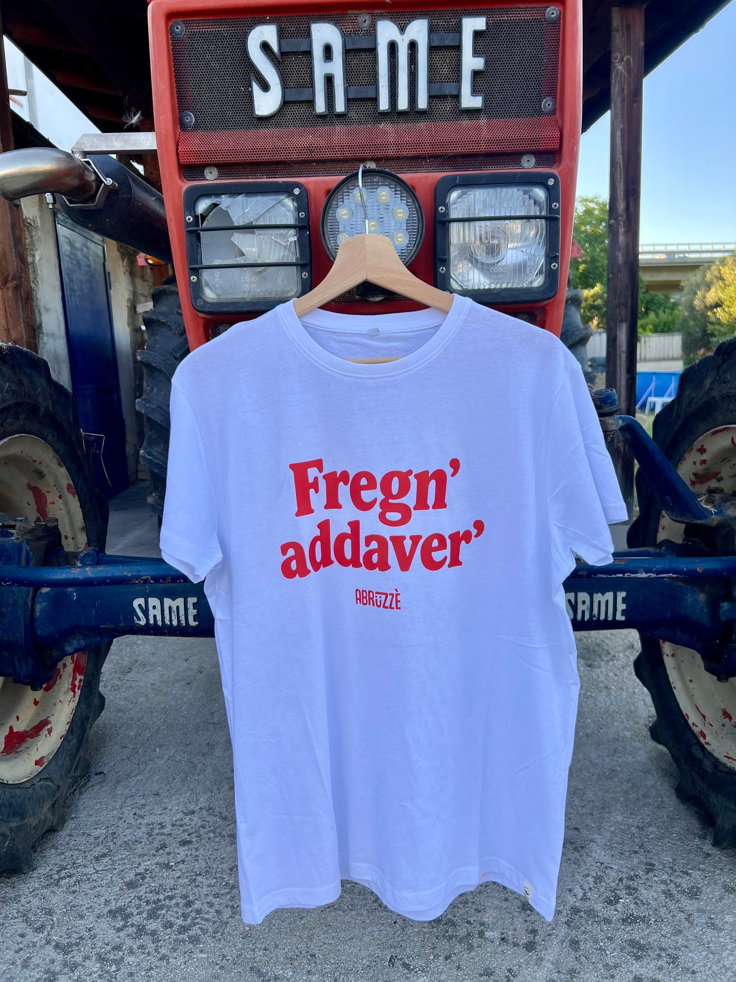 T-shirt “Fregn’ addaver’”