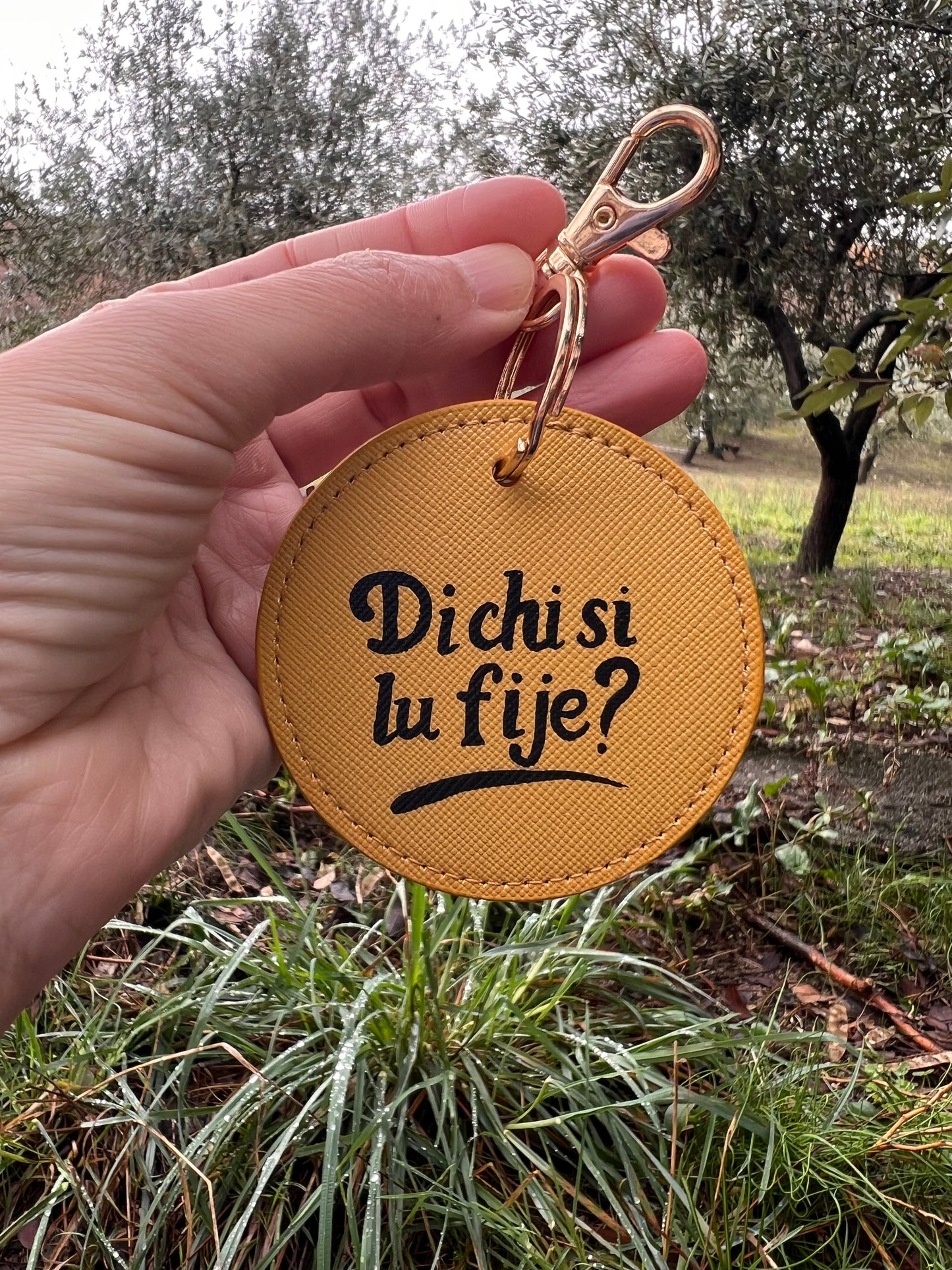 Portachiavi “Di chi si lu fije?” + colori