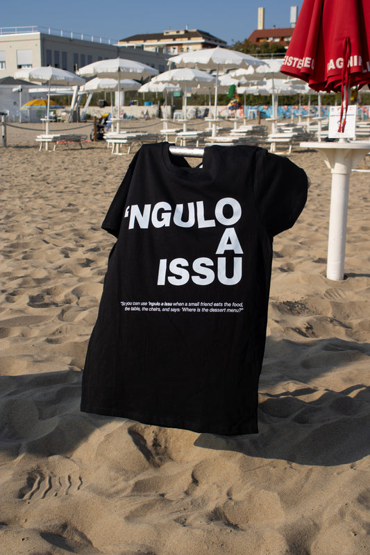 T-shirt “‘Ngulo a issu’” ABRUZZÈ × ÈSSO.QUÌSSU