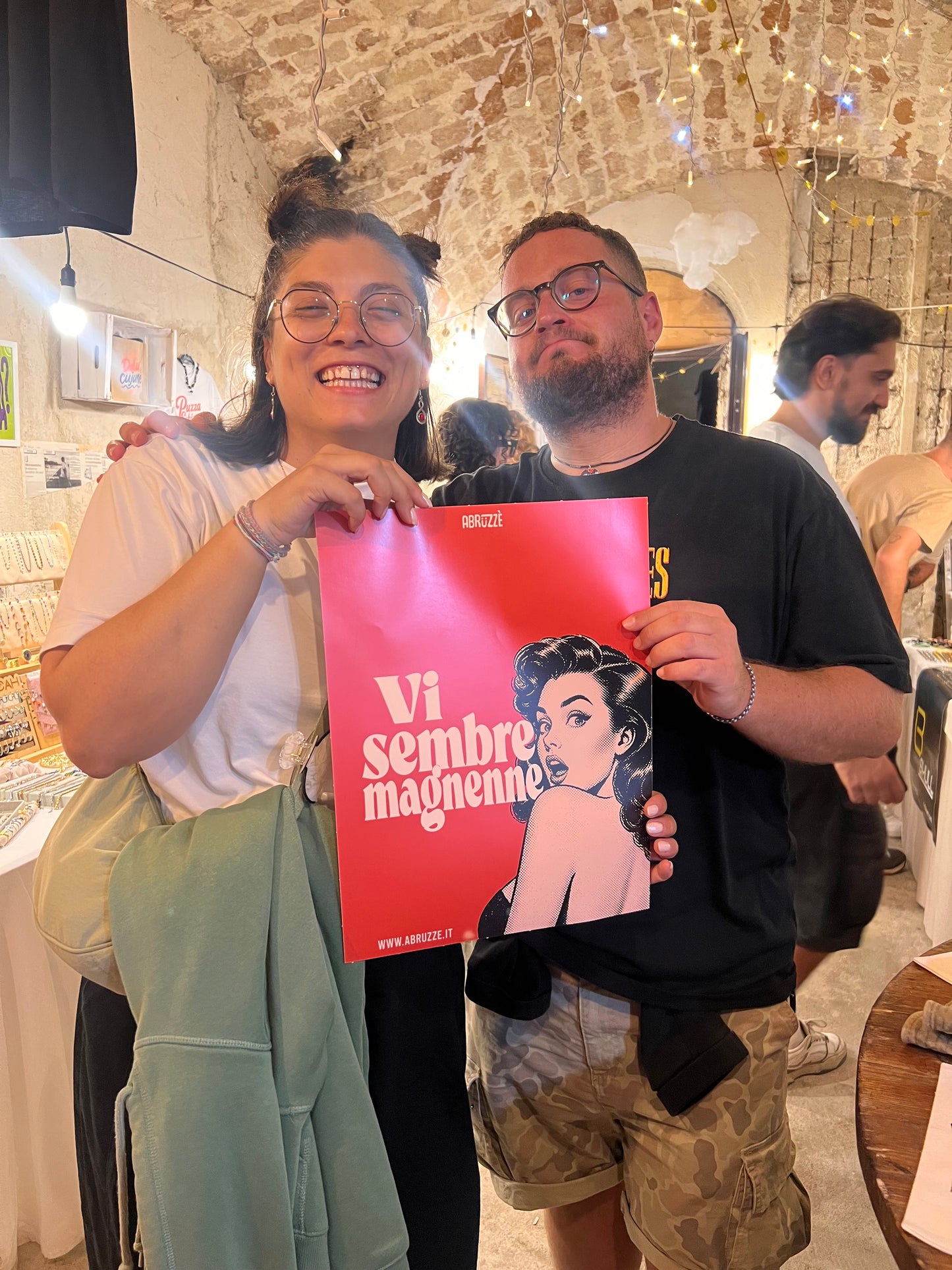 Poster “Vi sembre magnenne”