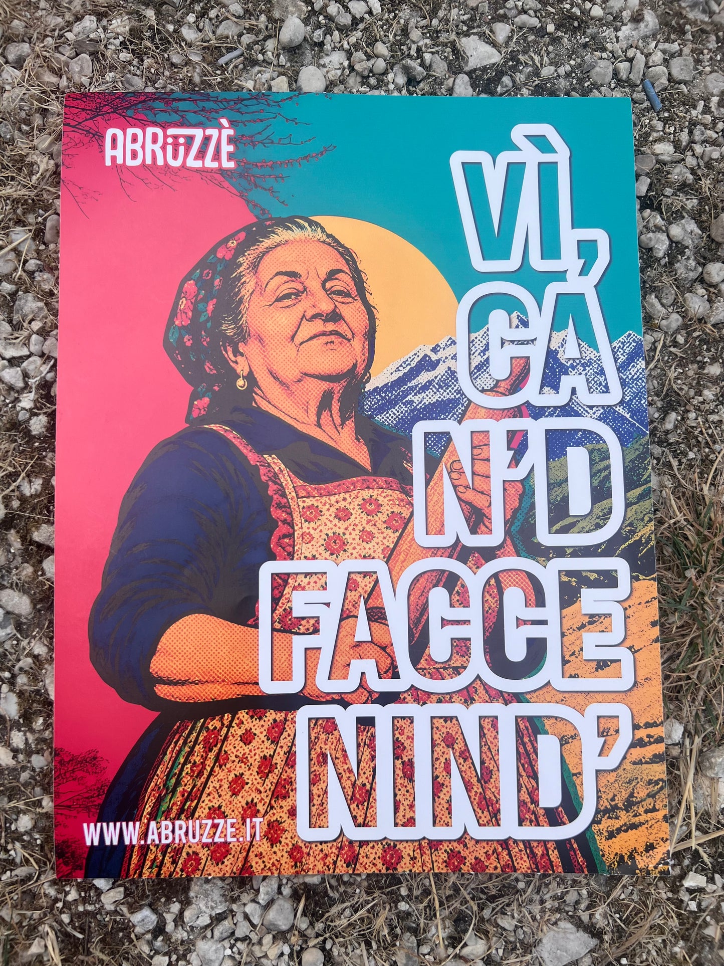 Poster “Vì, ca n’d facce nind’”