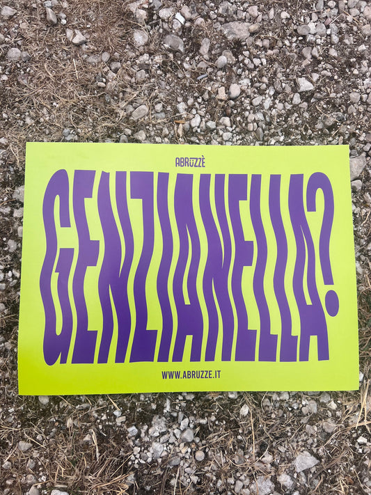 Poster “Genzianella?”