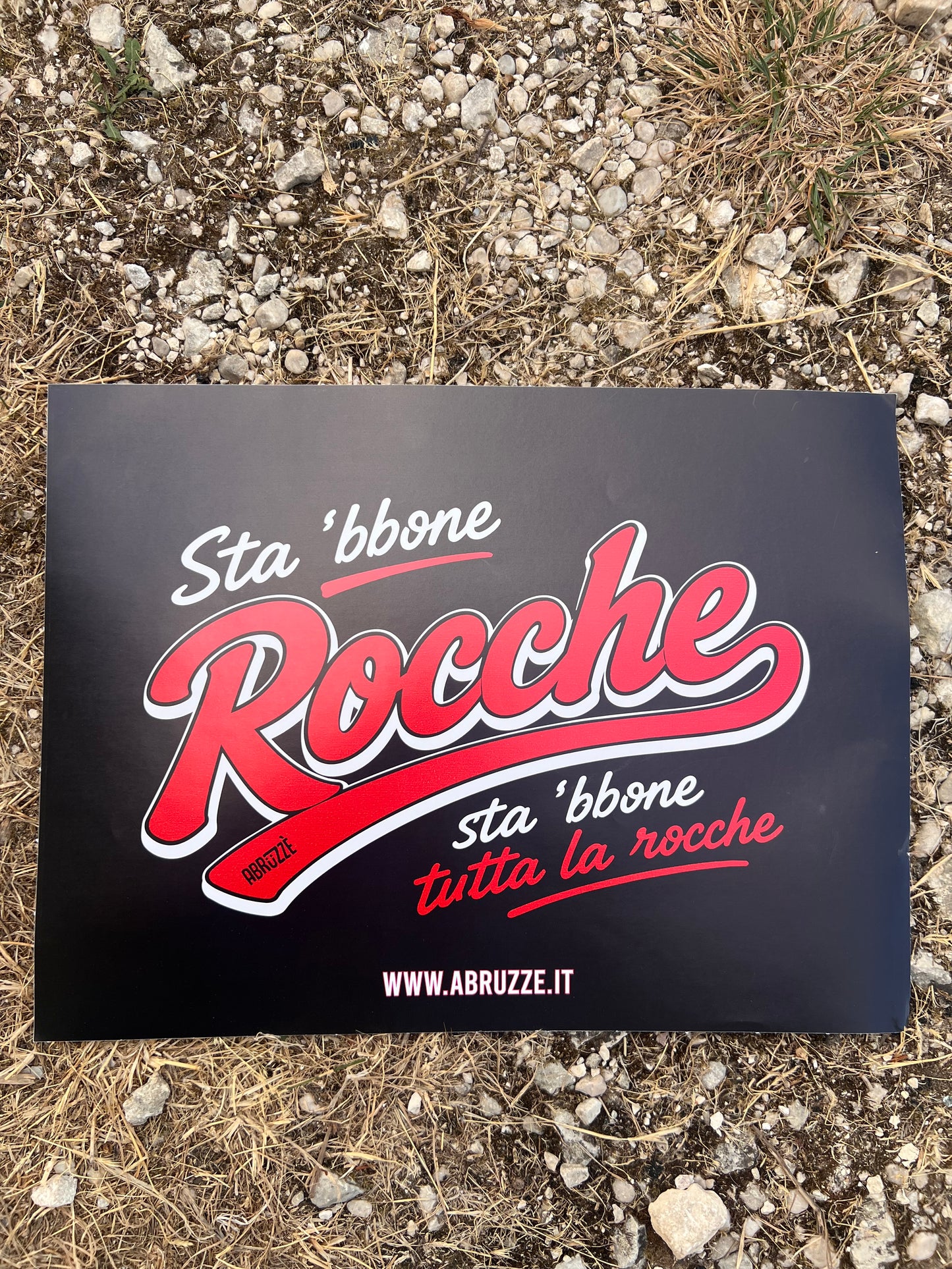 Poster “Sta Bbon Rocche…”