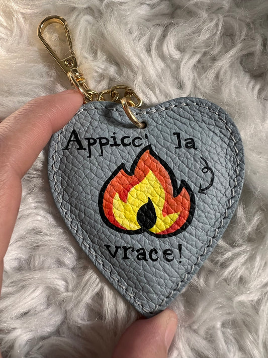 Portachiavi “Appicc’ la vrace”