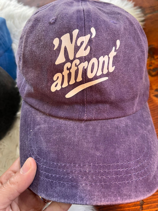 Cappello “‘Nz’ affront’” + colori