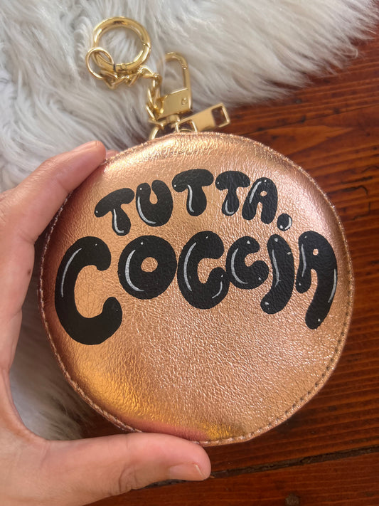 Charm in pelle “Tutta Coccia”